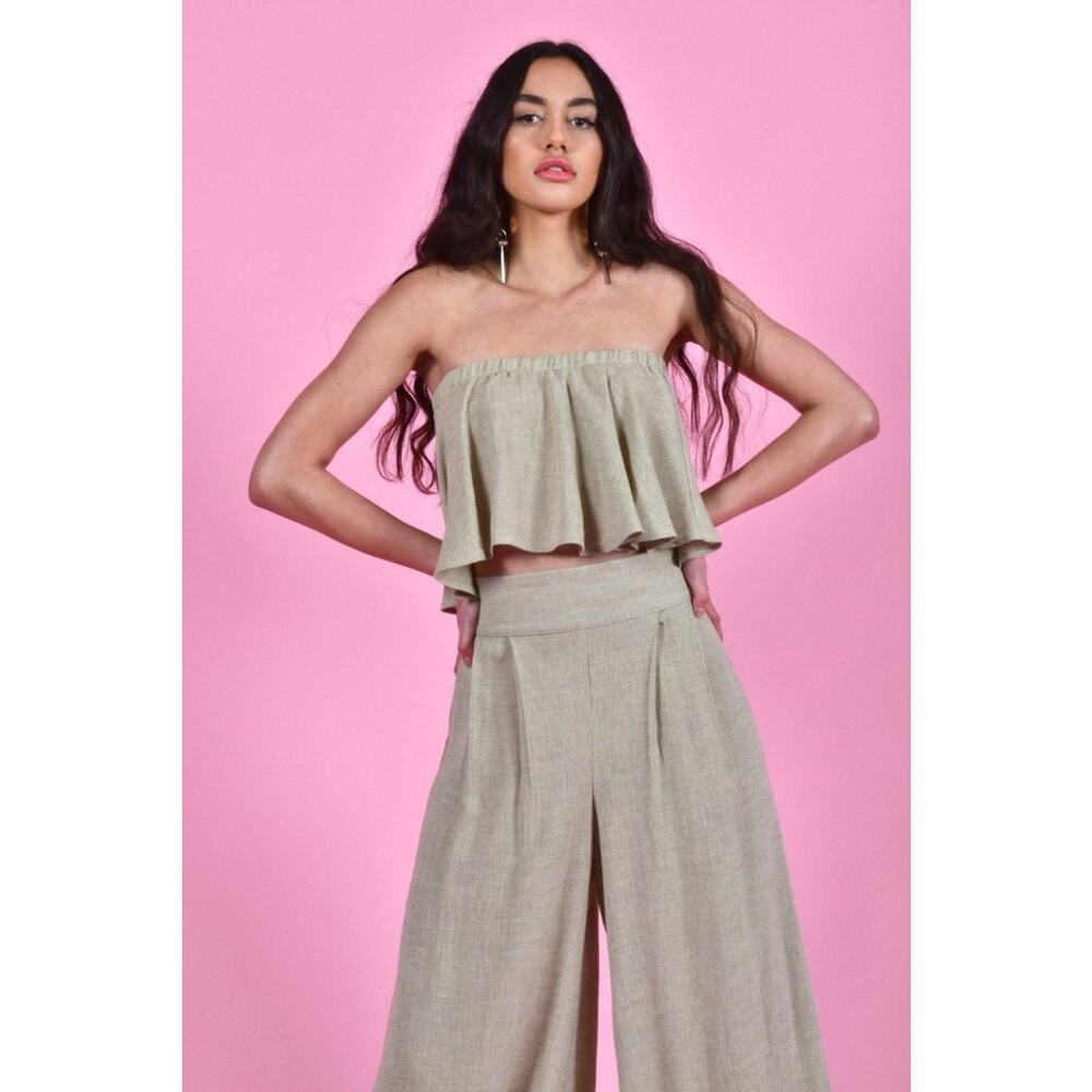Otis & Maclain Florence Palazzo Pants Matching‎ set